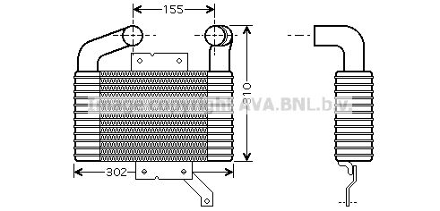 AVA QUALITY COOLING Kompressoriõhu radiaator MZ4189